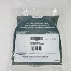 Smart Choice 6ft Stainless Steel Braided Refrigerator Waterline 5308815072 NEW
